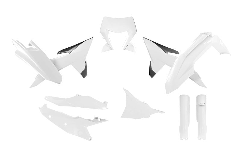 R-Tech Plastic Kit White/Black for 2026 KTM EXC, EXC-F 75-K5560.7.WE