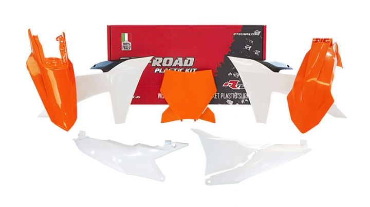 Rtech Plastics Plastic Kit/6 2023-24 KTM SX/SXF, Oem 2024, Rtech R-kitKTM-oem-024