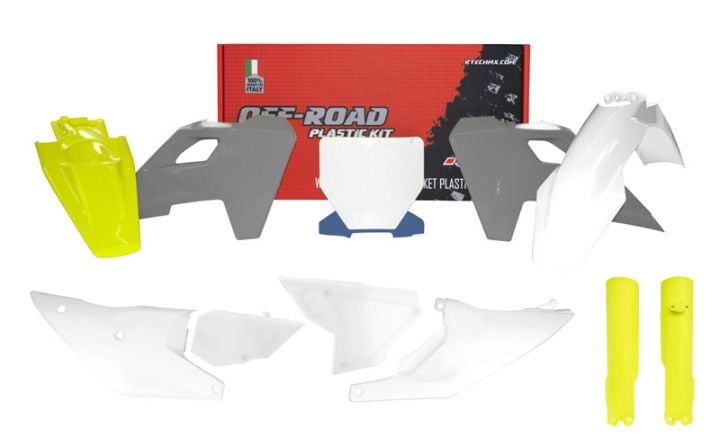 Rtech Plastics Plastic Kit/8 2023-24 TC/TX/FC/FX Oem 2023 Colours, Rtech R-kithsq-oem-823