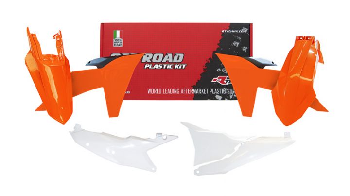 Rtech Plastics Plastic Kit/5 2024-2025 KTM EXC, EXC-f Oem, Rtech R-kitKTM-oem-524