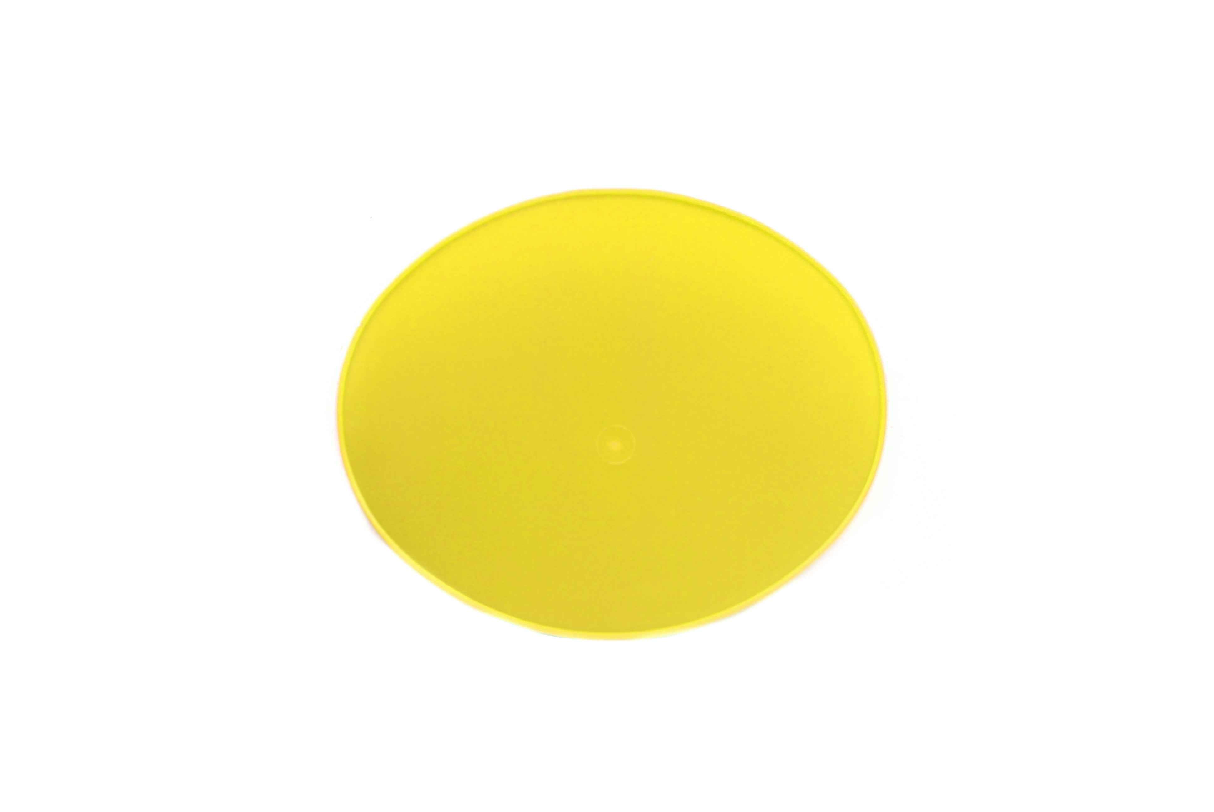 WAMC Decals Oval Plate Yellow Each