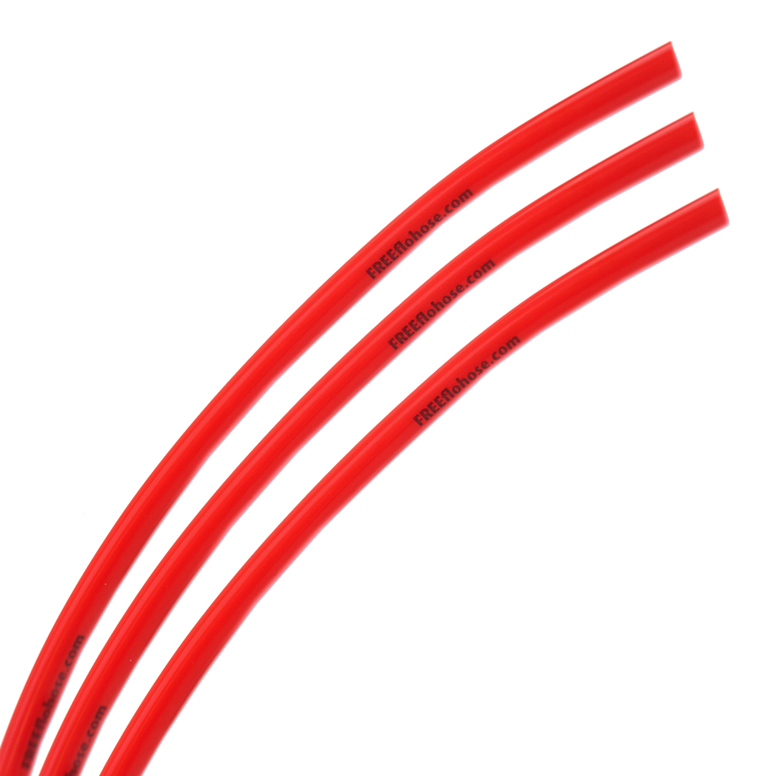 Free-Flo Carb. Hoses Free Flo Carb Vent Pack/3 Red