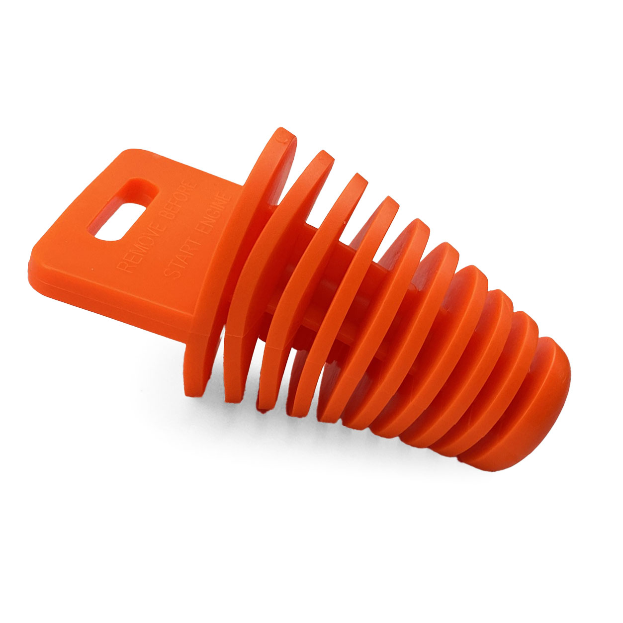 FIR Exhaust Plug 34-62mm Orange EHB009L-orange