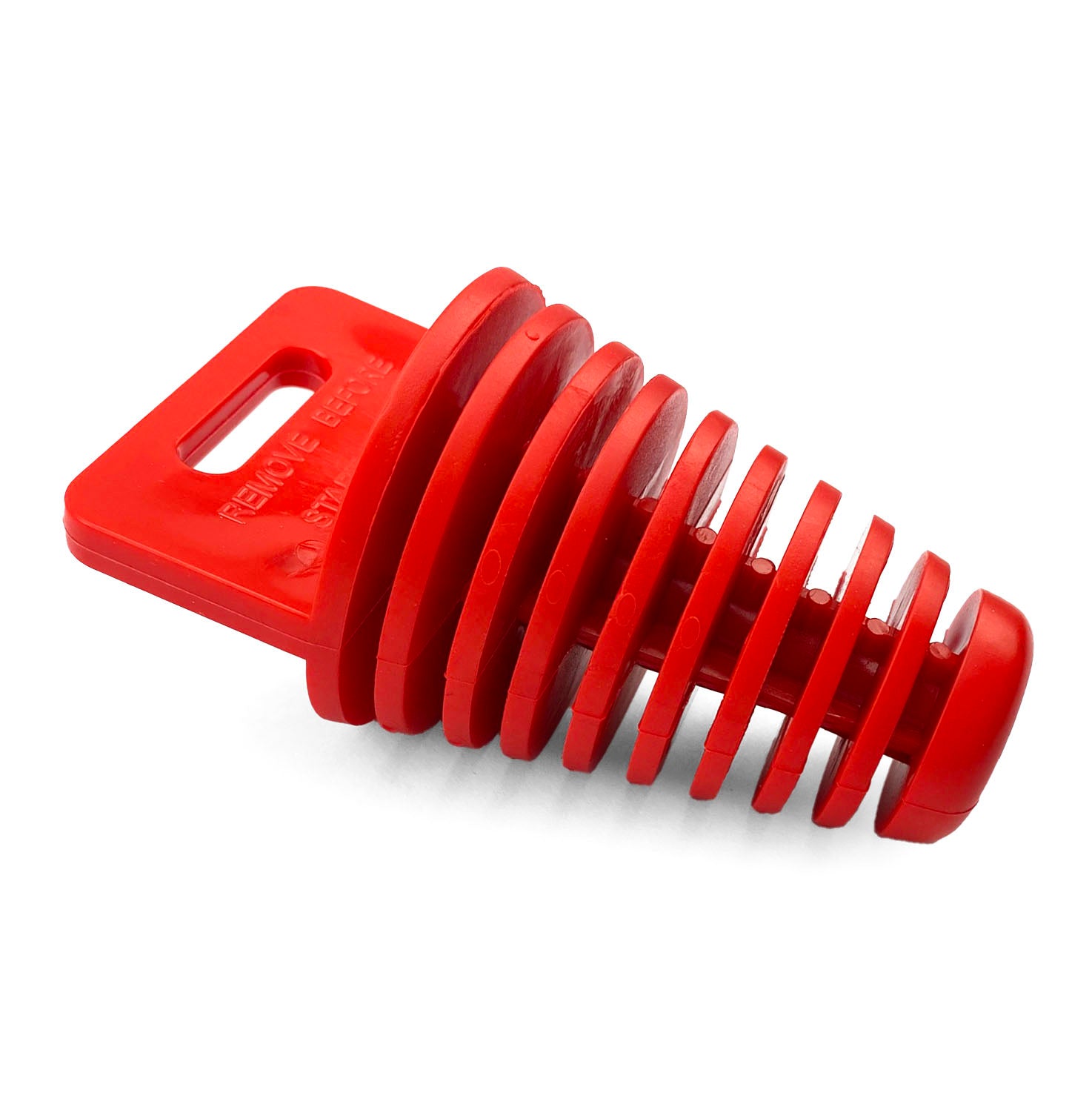 FIR Exhaust Plug 34-62mm Red EHB009L-red
