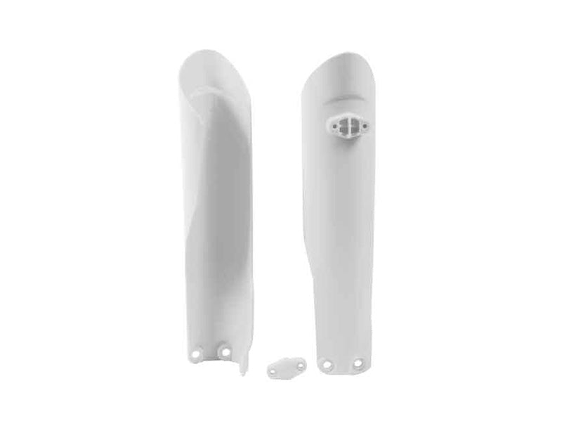 R-Tech Lower Fork Guards Snow White for KTM EXC 125 2016-2023 77-1650.SNOW.WE.RT