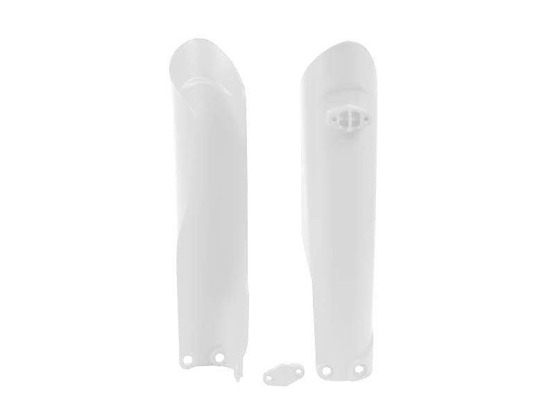 R-Tech Lower Fork Guards Triumph White for KTM EXC 125 2016-2023 77-1650.TRI.WE.RT