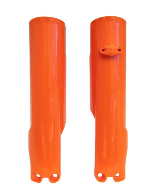 Rtech Plastics Lower Fork Guards 2023/2024 KTM SX/SX-F, Husky FC/TC, Orange, Rtech R-psKTMar0093