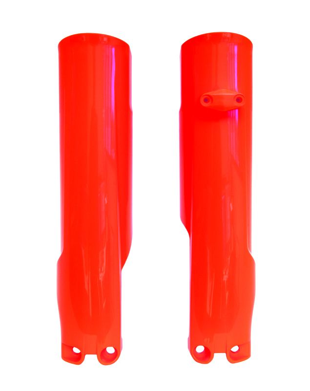 Rtech Plastics Lower Fork Guards 2023-2024 KTM SX/SX-F, Husky FC/TC, Neon Orange, Rtech R-psKTMan0023