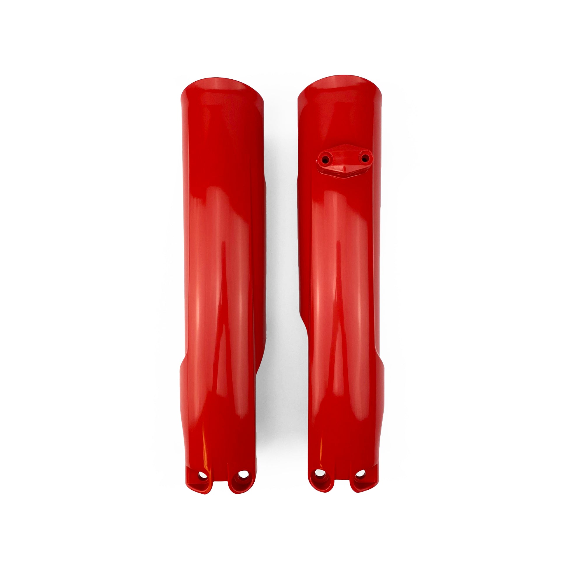 Rtech Plastics Factory Full Wrap Fork Guards 2023/2024 KTM SX/SX-F, Husky FC/TC, Red, Rtech R-psKTMrg0093