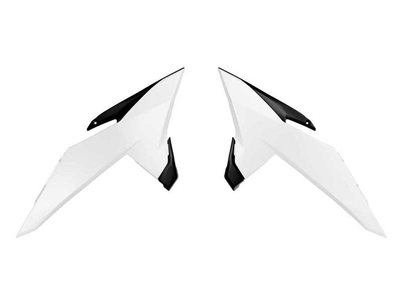 Rtech Plastics Rad Shroud KTM SX 85 2025 R-tech White Black R-cvKTMbnnr885