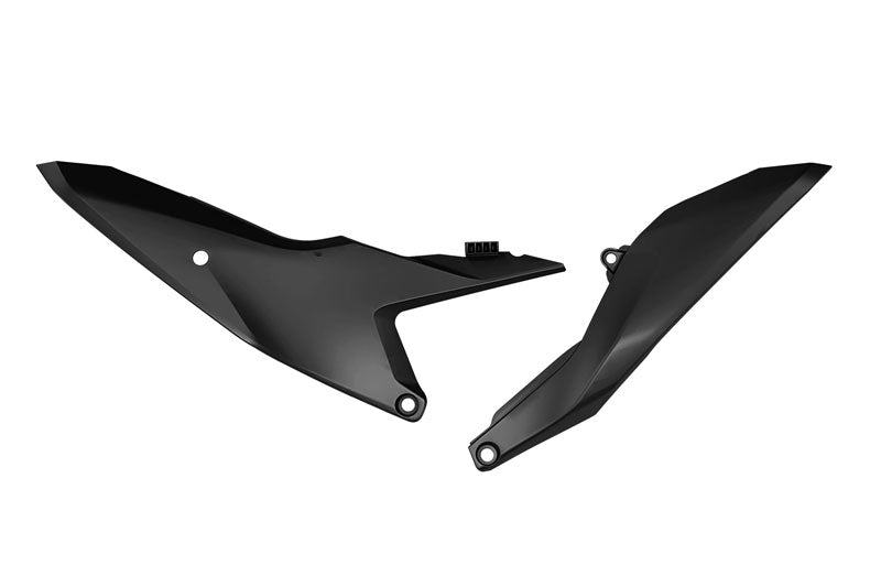 Rtech Plastics Side Panels KTM SX 85 2025, Gas Gas MC 85 2025, R-tech Black R-fiKTMnr0885