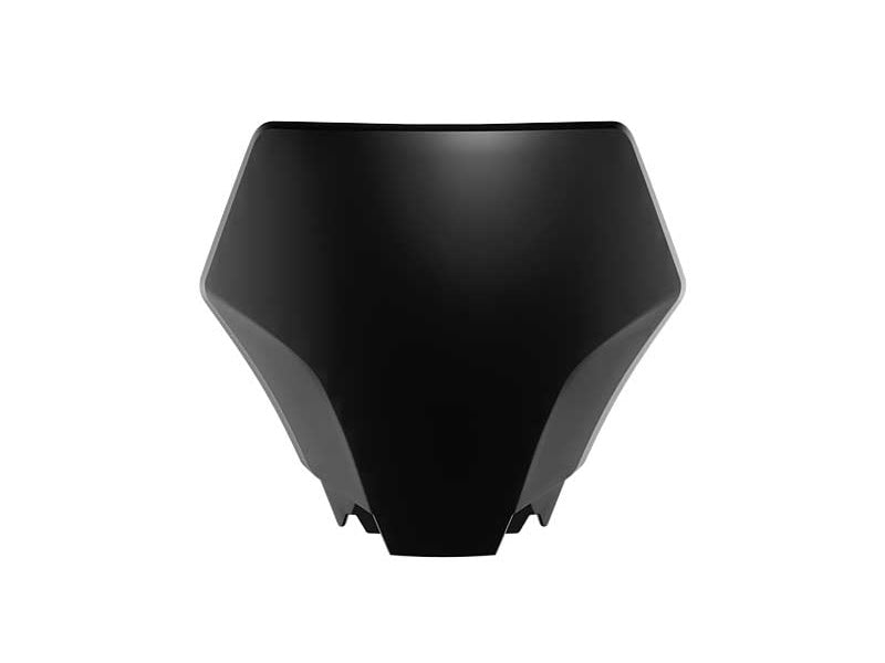 Rtech Plastics Front Number Plate Gasgas MC 50 2024-2025 R-tech Black R-tbgasnr0050