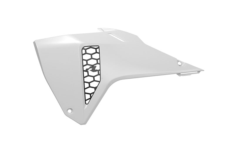 R-Tech Rad Shroud White for Honda CRF 250 450 2025-2026 Revolution 77-3229_REV.WE