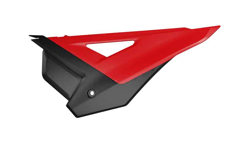 Rtech Plastics Side Panels Honda CRF 250 450 2025 R-tech Red Black R-ficrfrsnr25