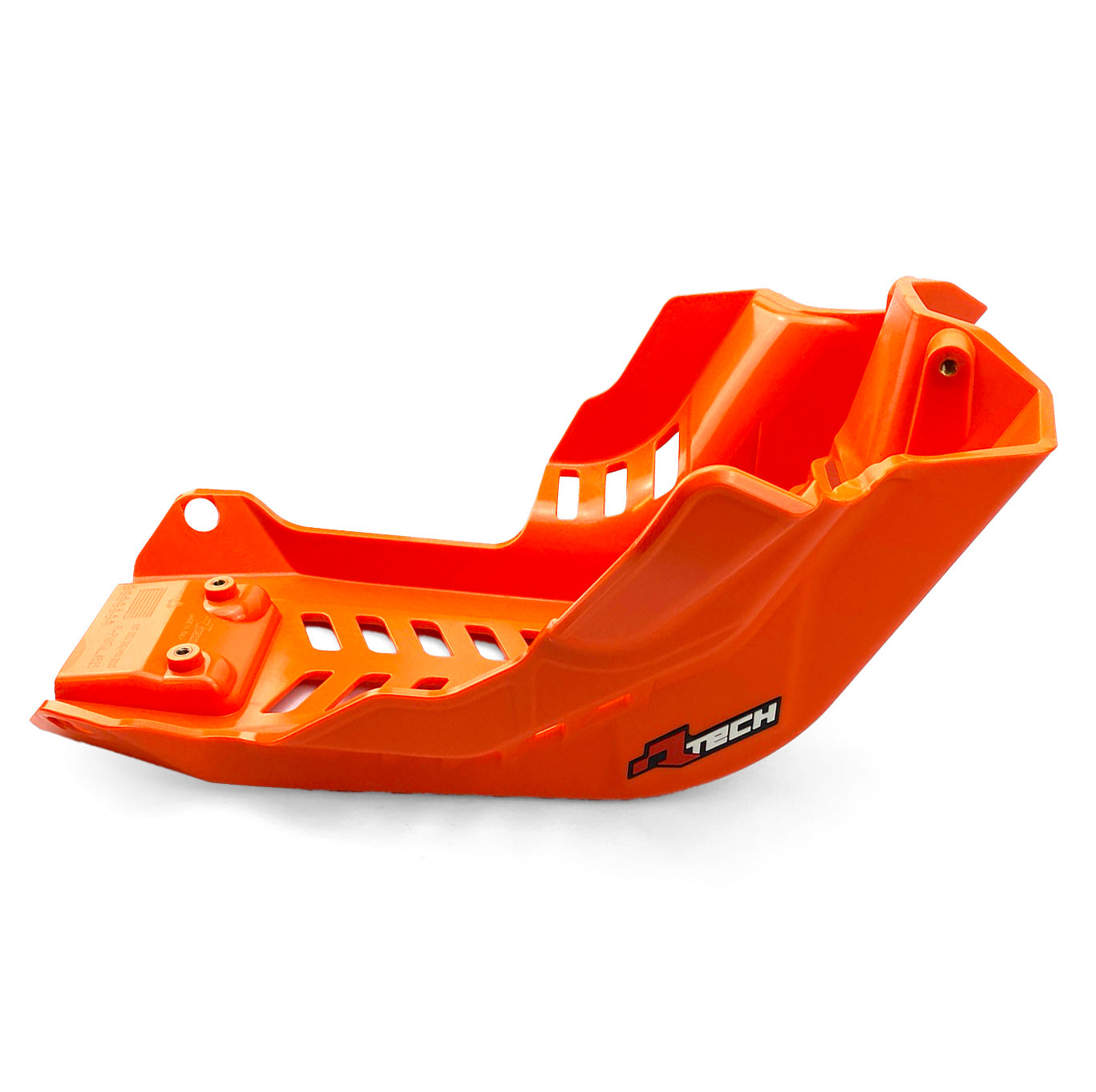 Rtech Plastics Plastic Skid Plate Orange, KTM 250/350/450 SX-F 2023-24, Rtech R-pmKTMar4523, Plastic Engine Cover