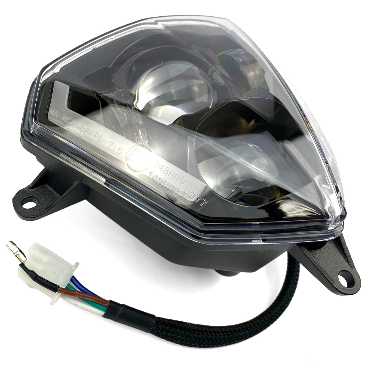 Rtech Plastics Beta Led Head Light Rr 125 - 480 2023-2024, Oem Style Led Replacement R-faroled0024