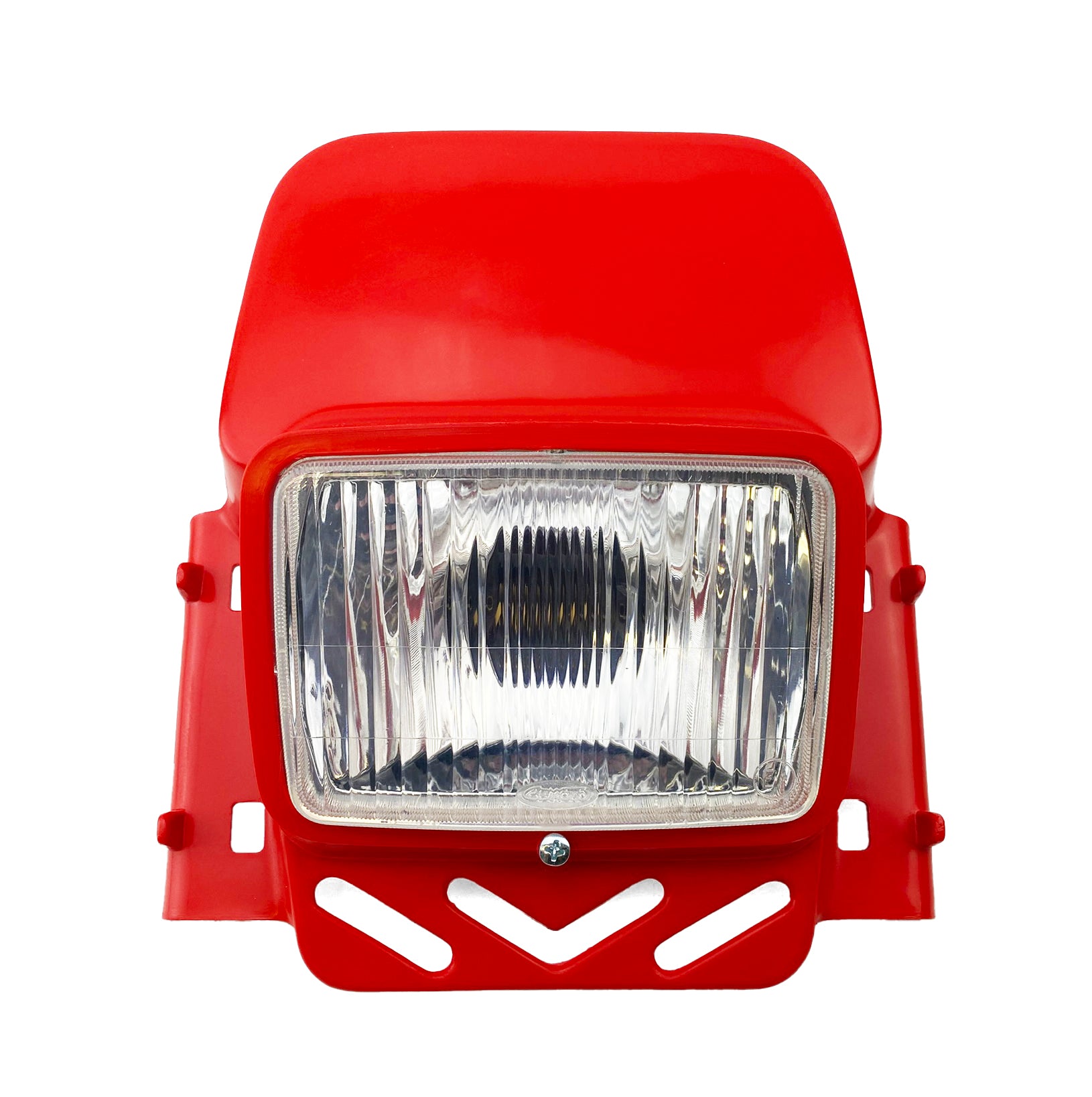 Cemoto Trials Head Light Red Cemoto 220503 Red