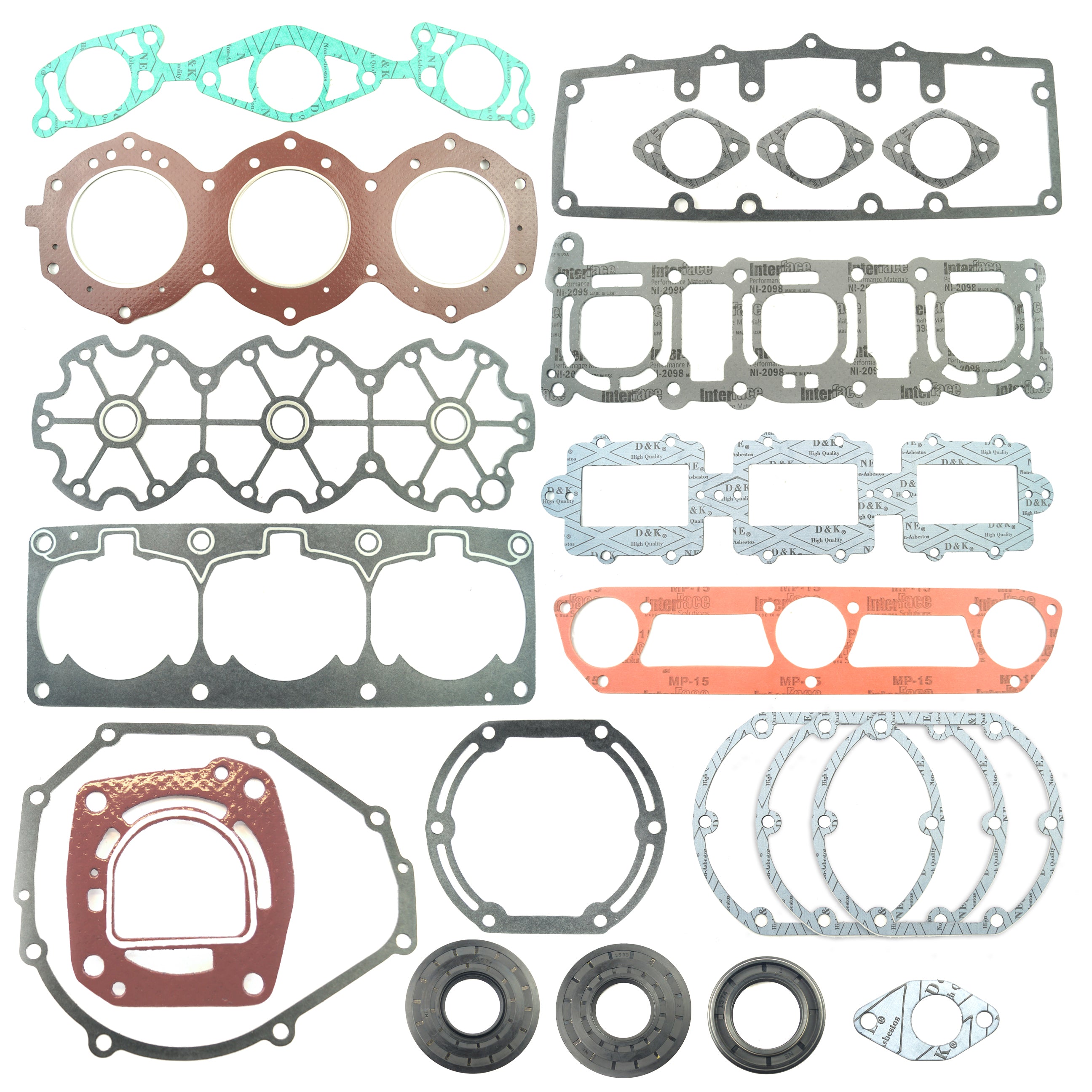 Namura Technologies Full Gasket Set Yamaha 1100, Namura Nw-40004f, Jet Ski, Pwc Gasket Set