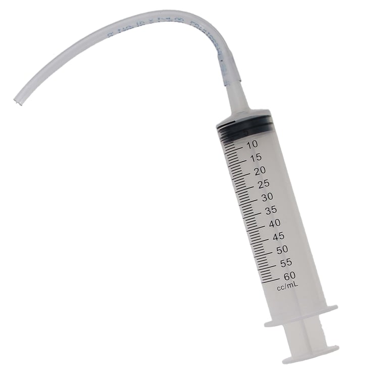 Rekluse Hardware Brake Kit 60cc Syringe and Tube Assembly Rekluse 790-001