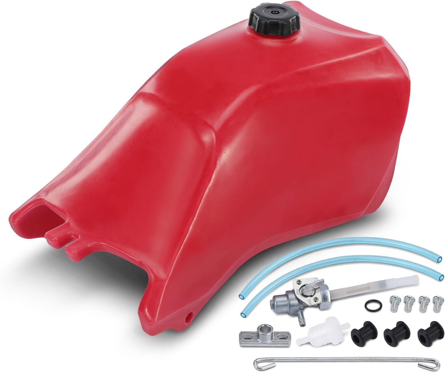 Dirt Racing Fuel Gas Tank Red 1993-2000 Honda TRX 300 113-925-12 122221 222221
