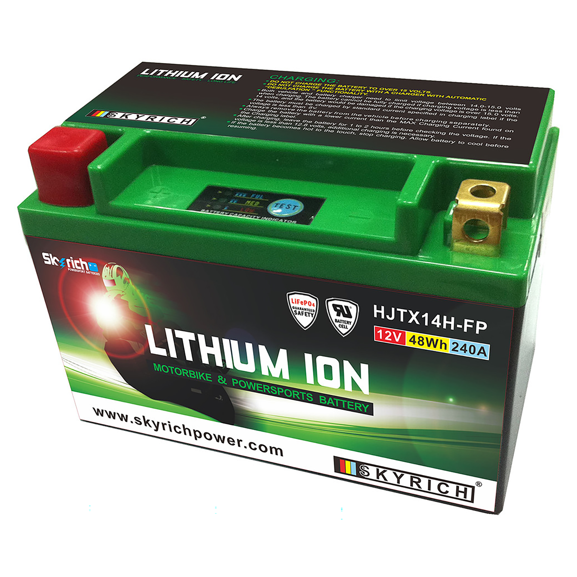 Skyrich Lithium Ion Battery LTX14-BS 4.0Ah
