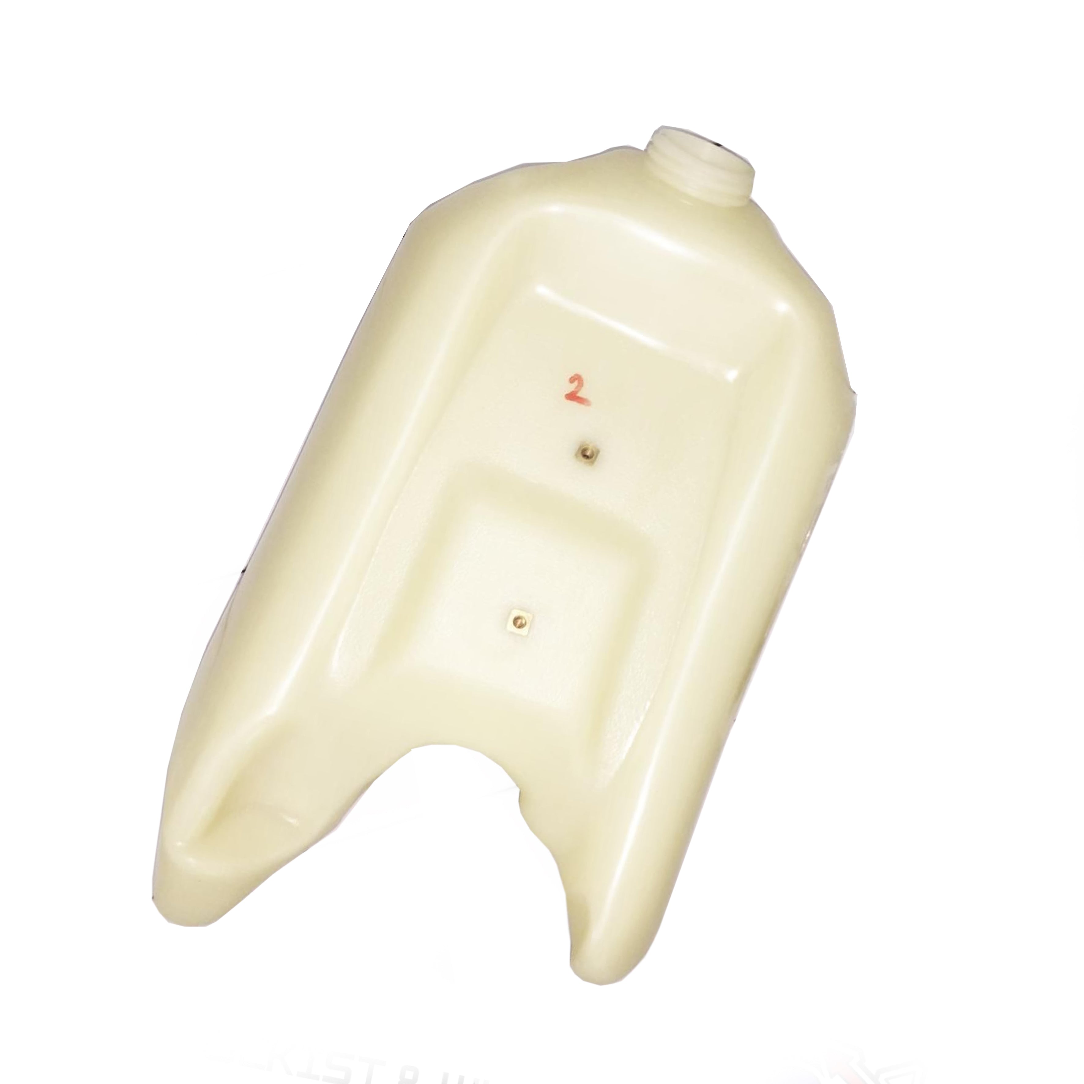 IMS Products Ims Fuel Tank 3.5 Gal Natural Screw Cap, Honda CR125 1987-1988, 112214-n2