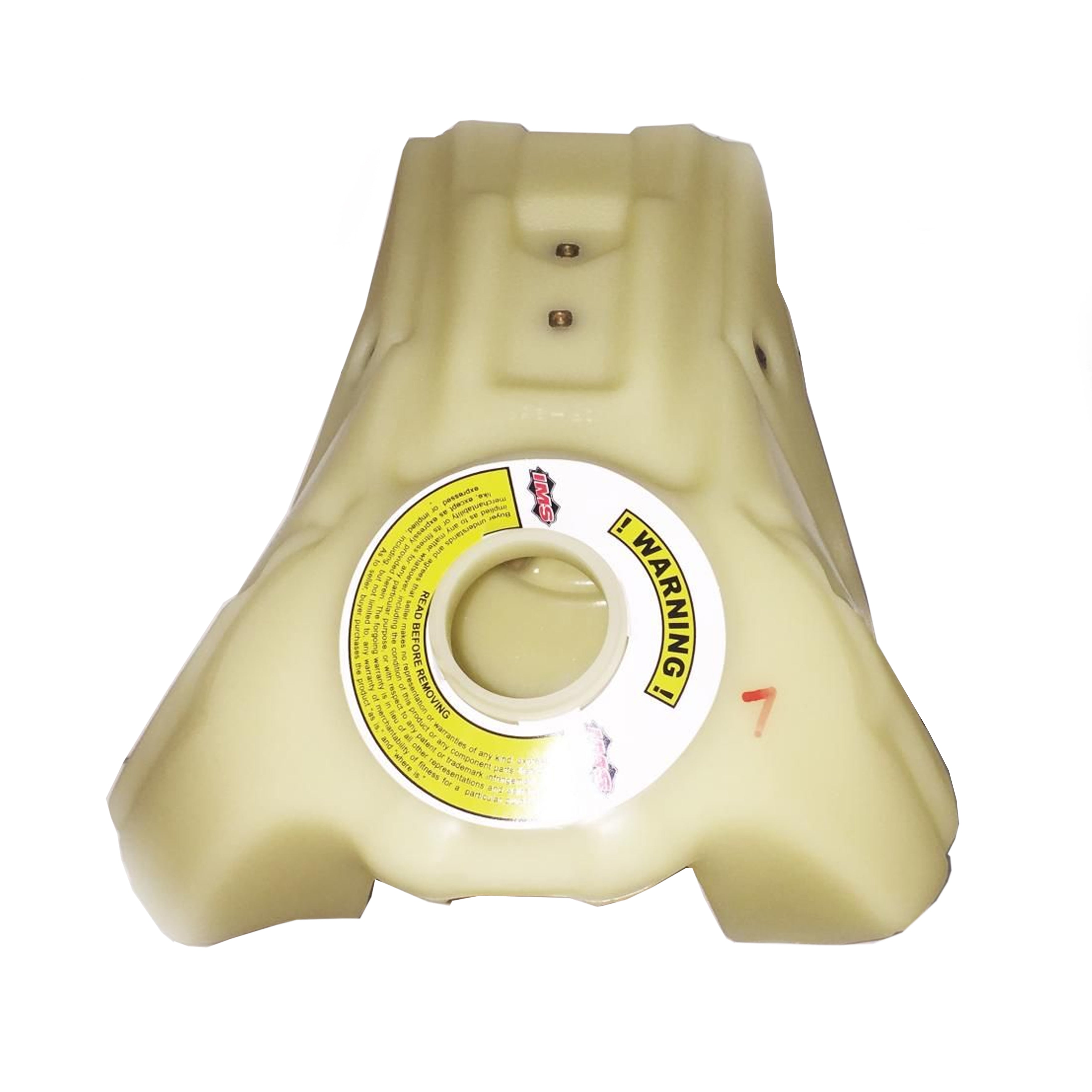 IMS Products Ims Fuel Tank 2.7 Gal Natural Screw Cap, Honda CRF250R 2010-2013, 112244-n2