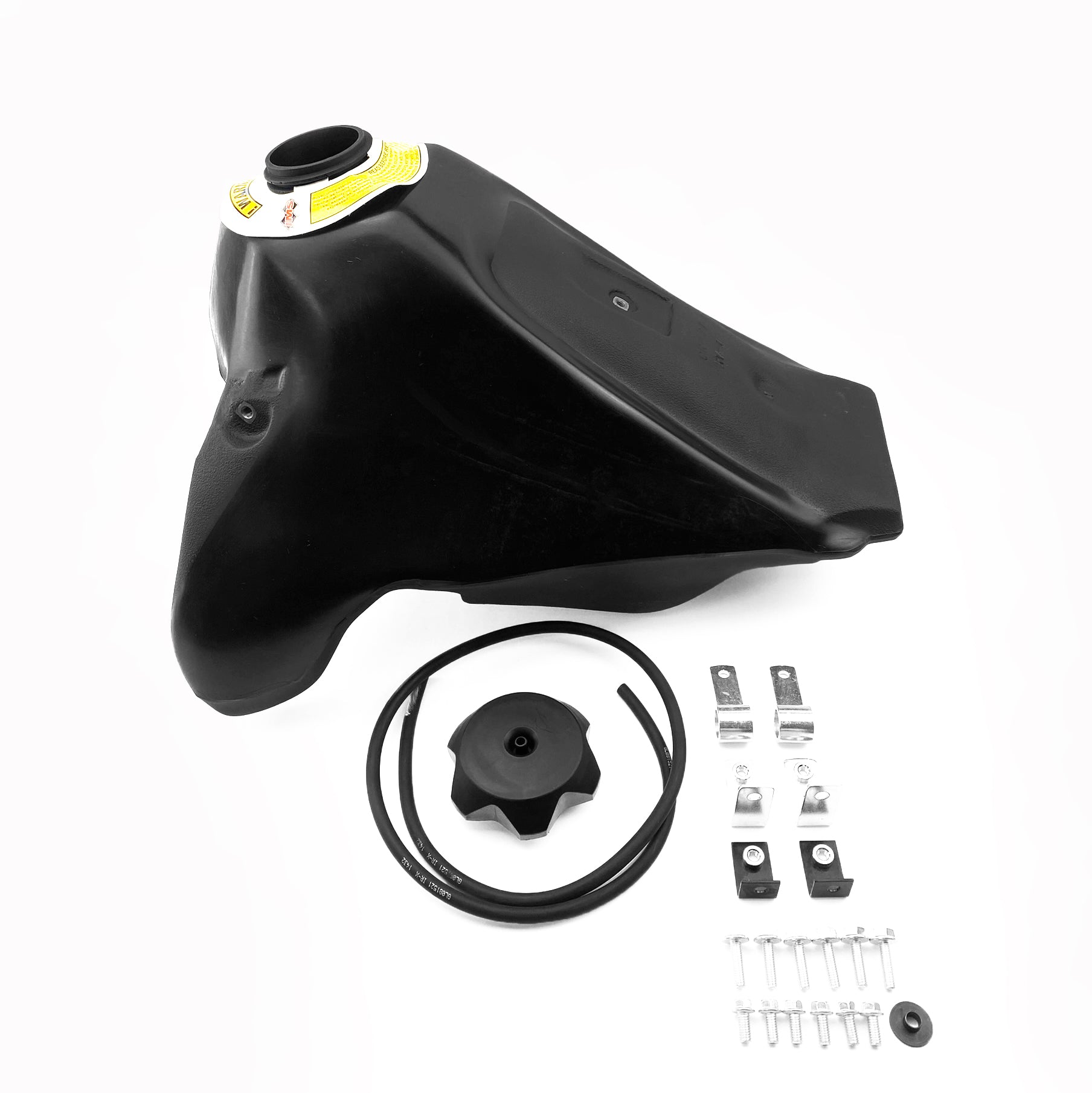 IMS Products Ims Fuel Tank 3.1 Gal Black Screw Cap, Honda CRF250L 2013-2016, 112246-bk1
