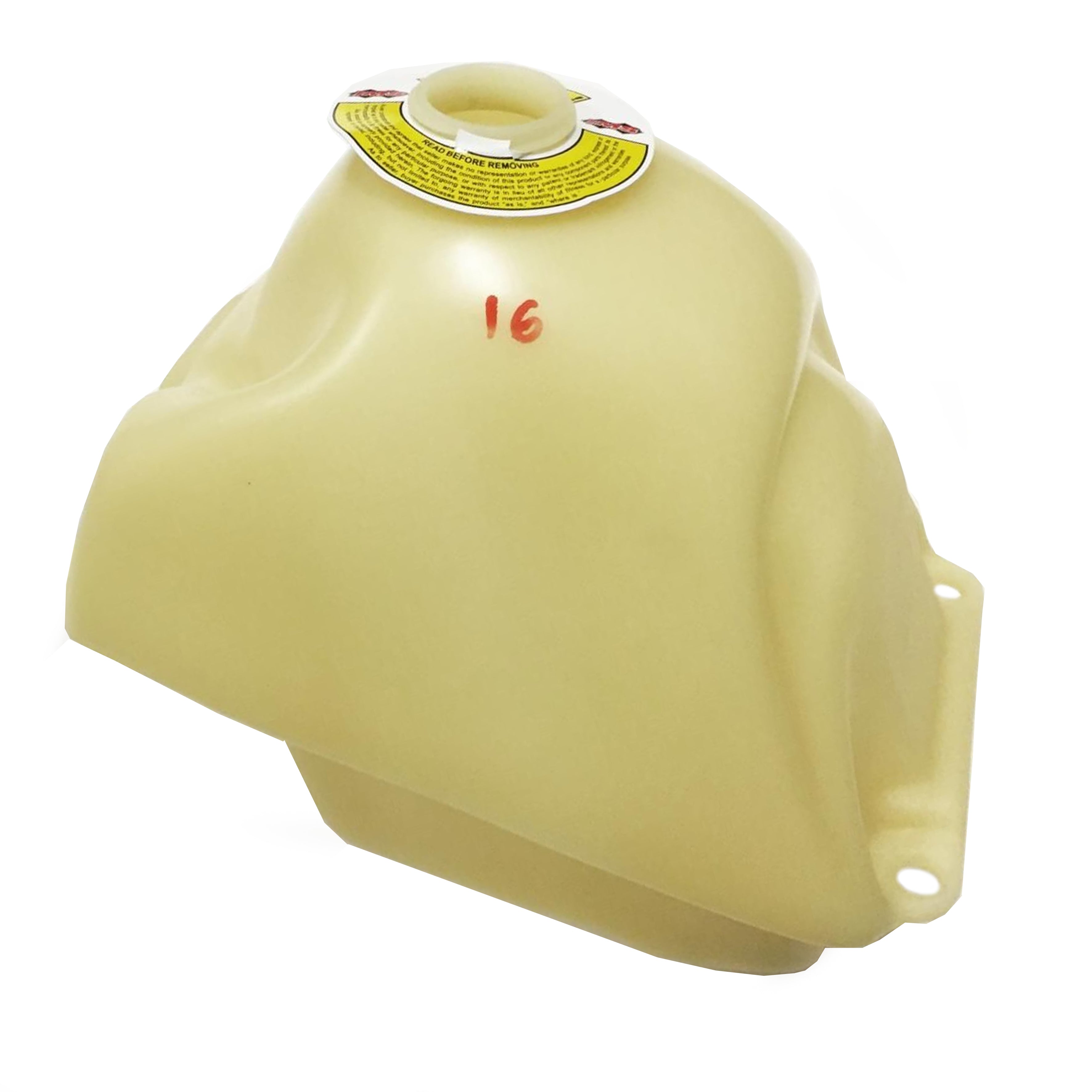 IMS Products Ims Fuel Tank 4.0 Gal Natural Screw Cap, Yamaha Blaster 1988-2006, 127313-n2