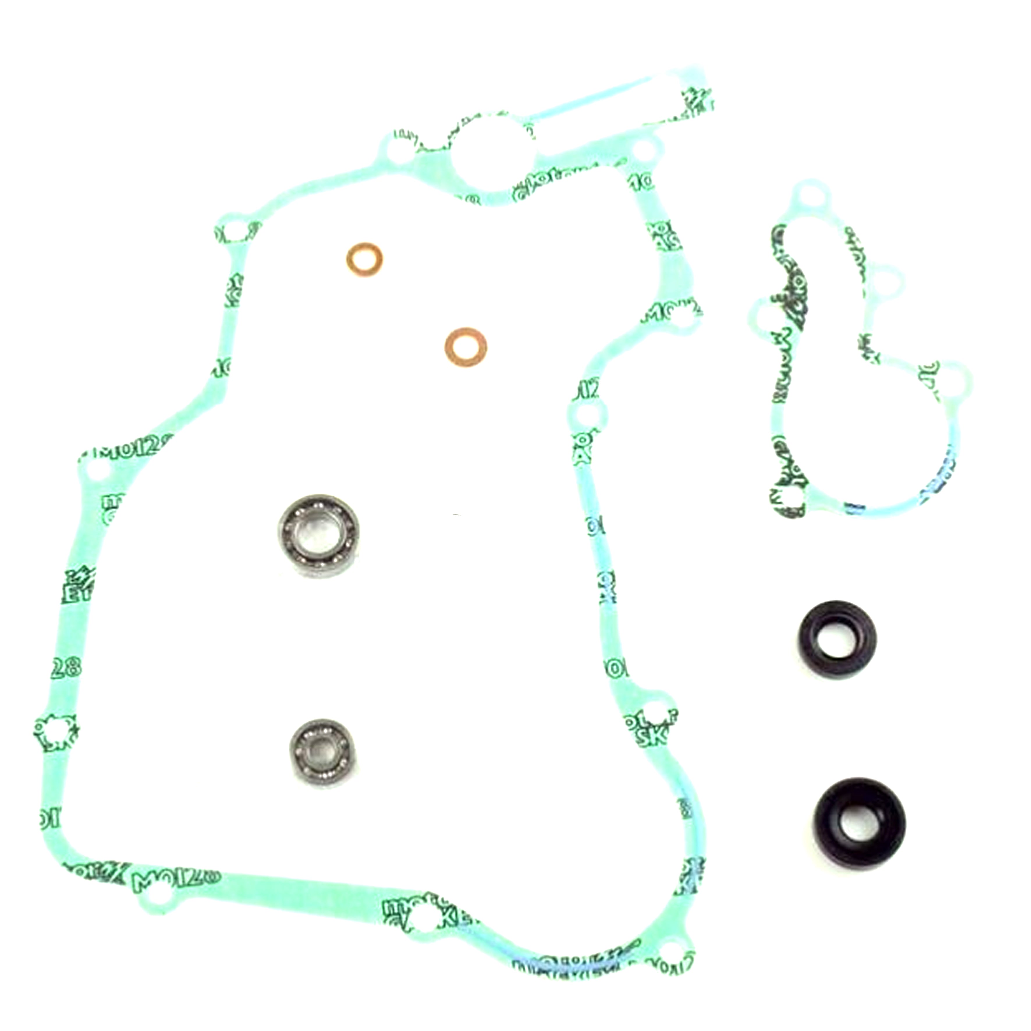 Athena Water Pump Gasket Kit CR 125 05-07, Athena P400210475003 Honda with Bearing