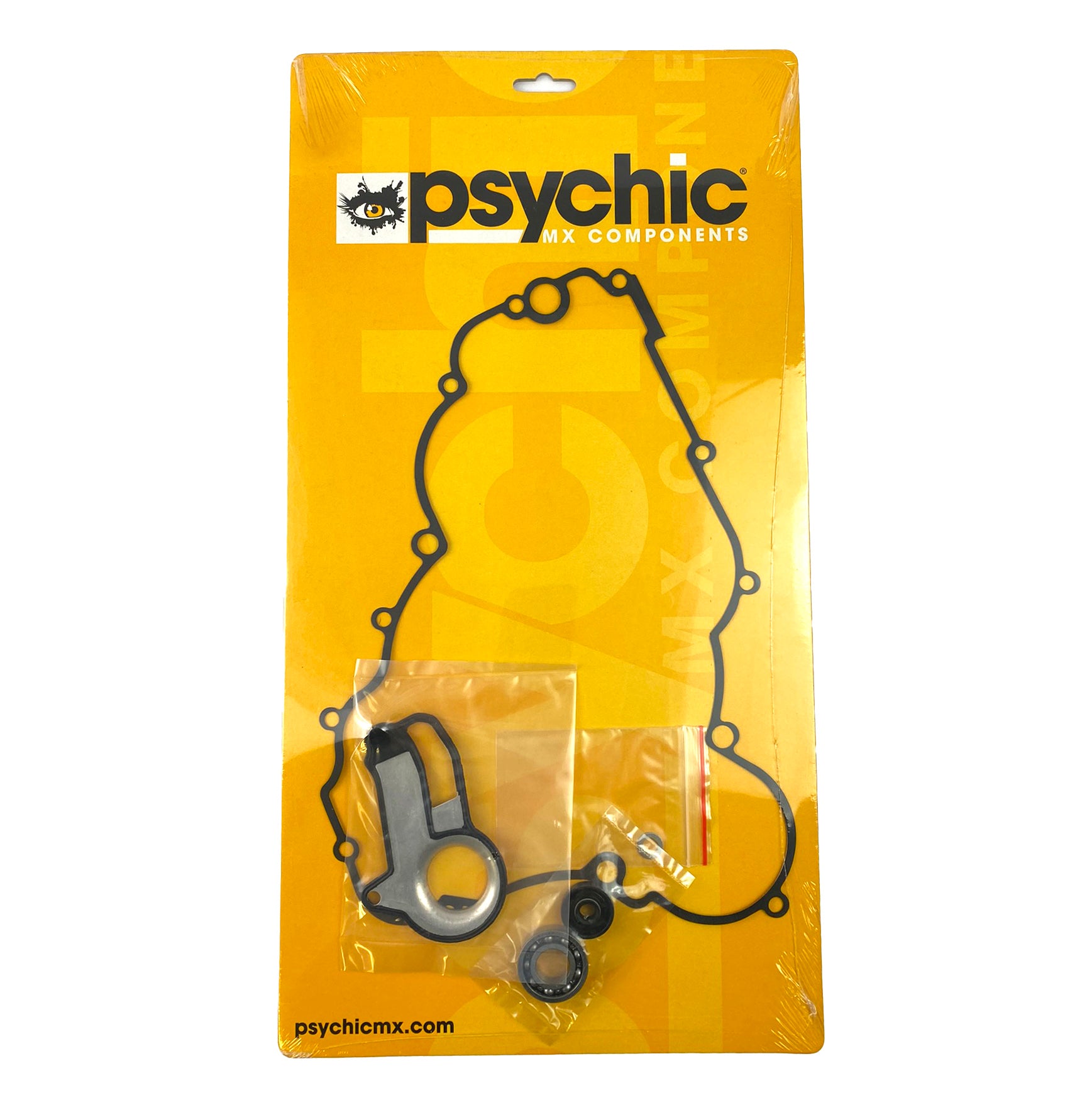 PSYCHIC WATER PUMP GASKET KIT SX/XC/TE/EC 250/300 18-22, P400270475021 KTM/HUSKY/GAS WITH BEARING
