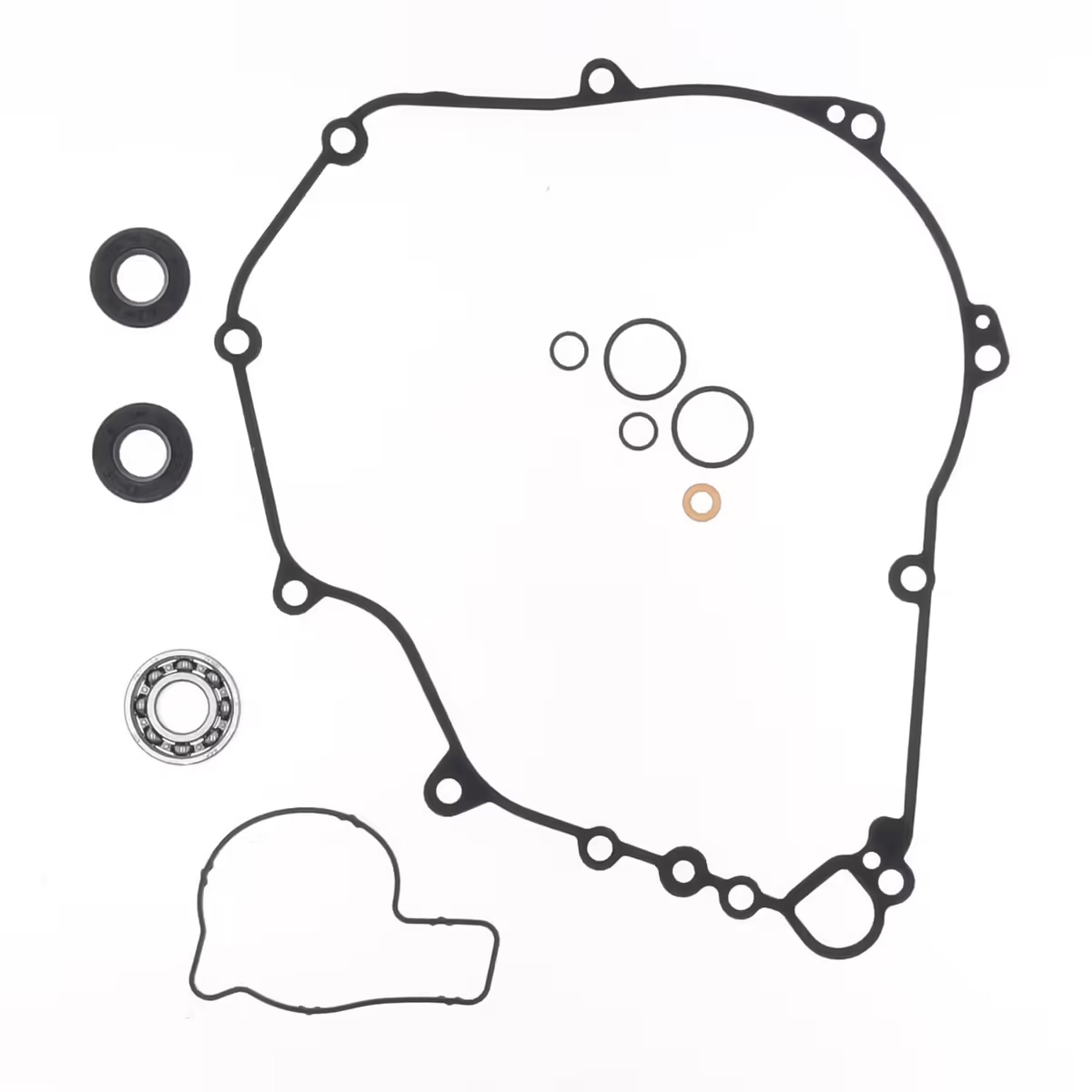 Athena Water Pump Gasket Kit Triumph Tf 450 Athena P400468475002 with Bearings