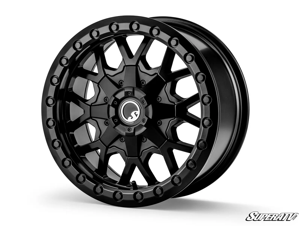 Superatv 15X7 Madlock Beadlock Wheels, 5/114.3 5/4.5 (5X114.3) WHL-4.5-5-15-7-A14