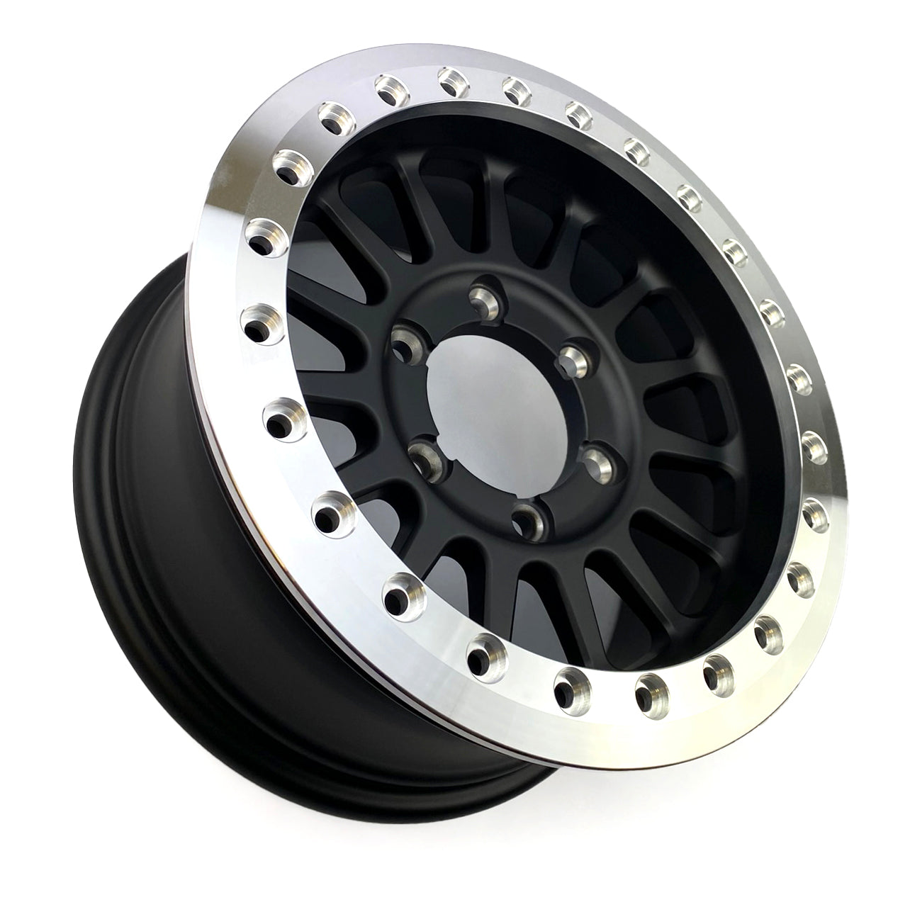 RMC WHEELS 15x7 Uhd Forged Beadlock Wheels, 6/139.7 (6x139.7) Can Am Maverick R UTV Sxs Motorsport