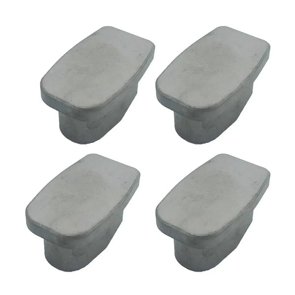 Agm Jacks Usa Agm Weld on Jack Points Pack of 4