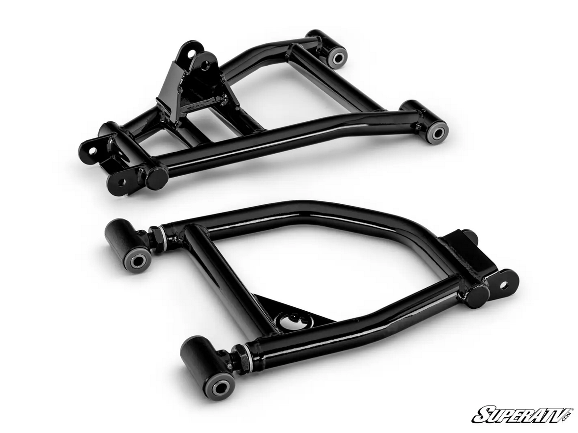 SuperATV Kawasaki Mule Pro 1 Offset High Clearance Rear A-arms, Super ATV, Aa-k-mulefxt-rohc-02, No Ball Joints Included