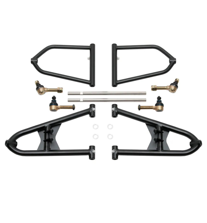 Dirt Racing Yamaha Banshee Yfz 350 1987-2006 A-arm Kit +2 Wide, +1 Forward