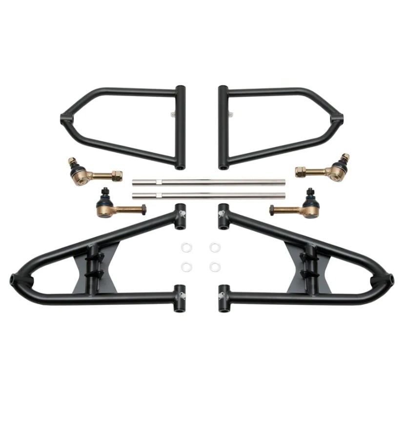 Dirt Racing Yamaha Banshee Yfz 350 1987-2006 A-ARM Kit +2" Wide, +1" Forward, Scratched