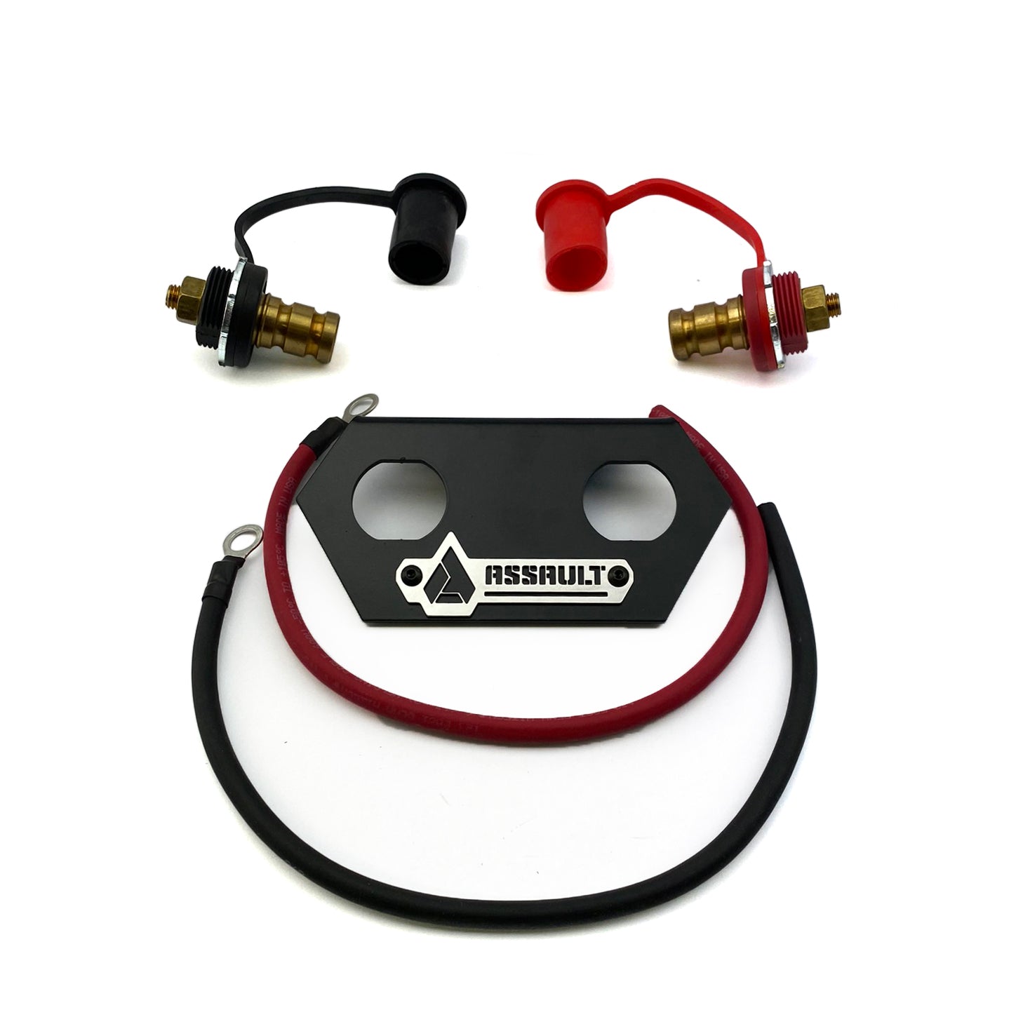 SuperATV Battery Terminals Relocation Kit Flat, Jumper Posts, Btrk-u-002-01