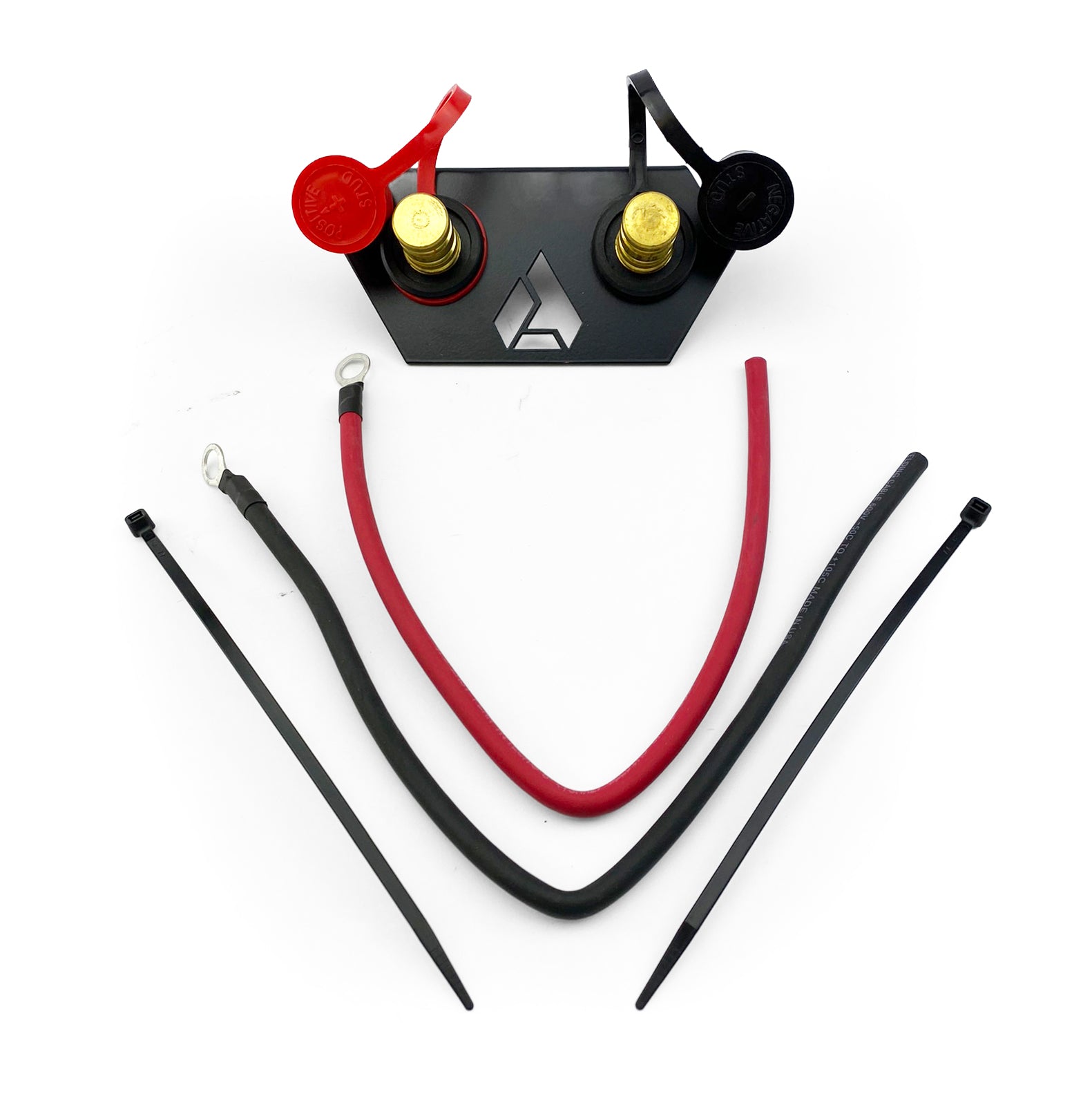 SuperATV Battery Terminals Relocation Kit Angled, Jumper Posts, Btrk-u-003-01