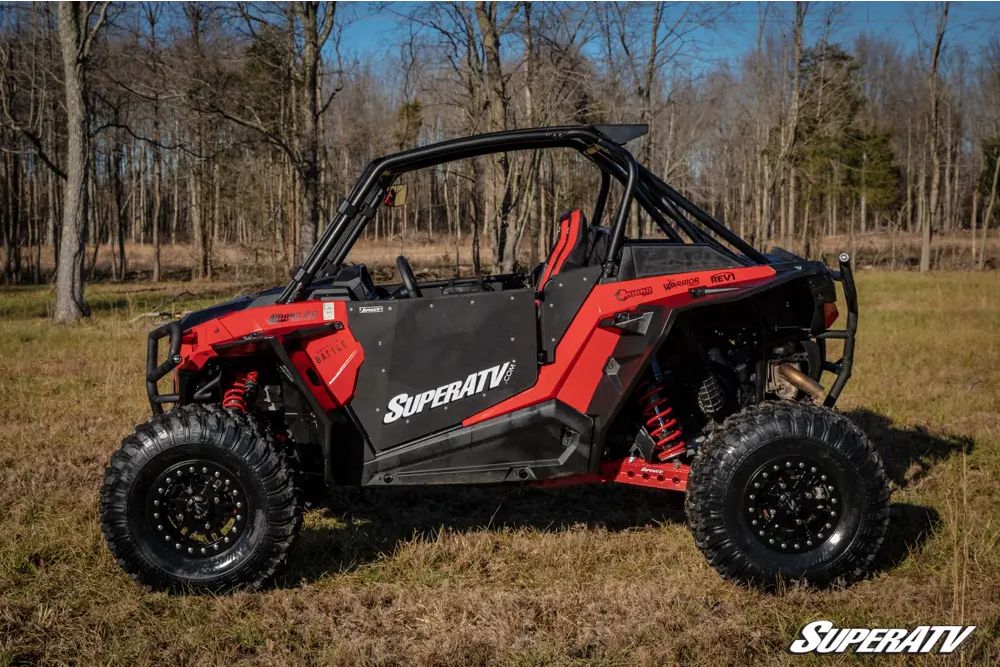 SuperATV Polaris XP Turbo/1000 Hd Wheel Arch Fender Flares Mud Guards, Super ATV Ff-p-rzr1k-001