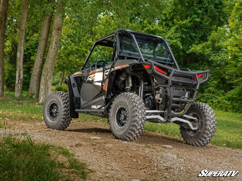 SuperATV Polaris XP Turbo/1000 Low Profile Wheel Arch Fender Flares Mud Guards, Super ATV Ff-p-rzrxp