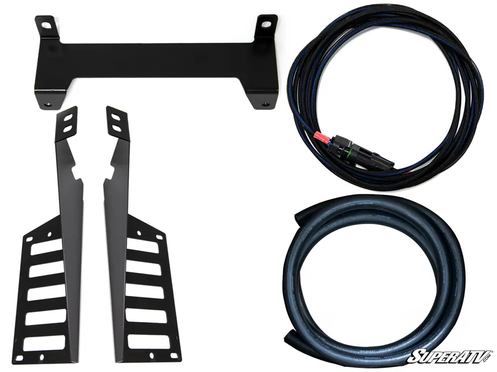 SuperATV Polaris RZR XP 1000 Radiator Relocation Kit, Superatv Rrk-p-rzr1k-01