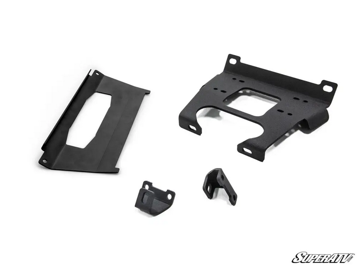 SuperATV Polaris XP Turbo Winch Mount Plate, Superatv WM01-001-00