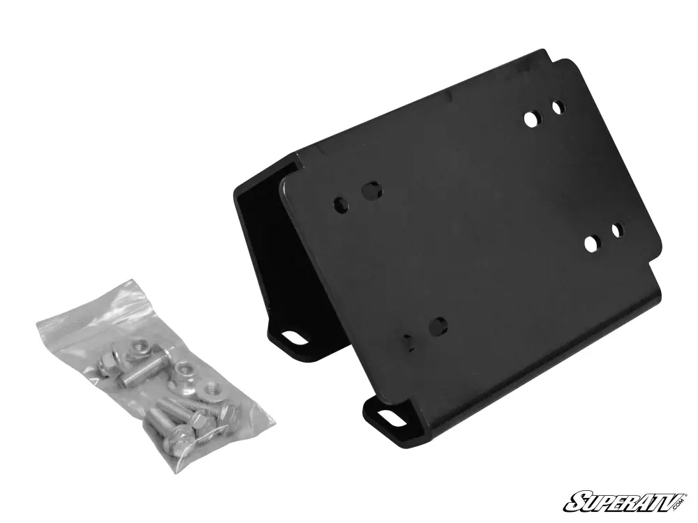 SuperATV Canam Defender Traxter Winch Mount Plate, Superatv Wm-ca-def-00