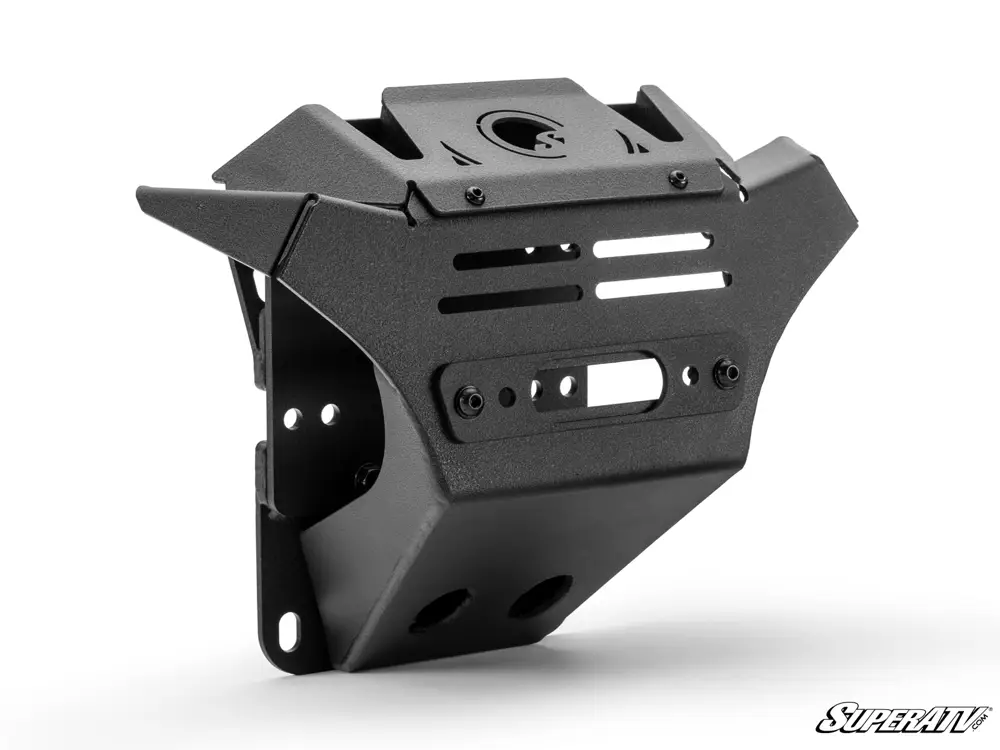 SuperATV Polaris RZR XP/1000 Winch Mount Plate, Superatv Wm-p-rzrxp-001-00