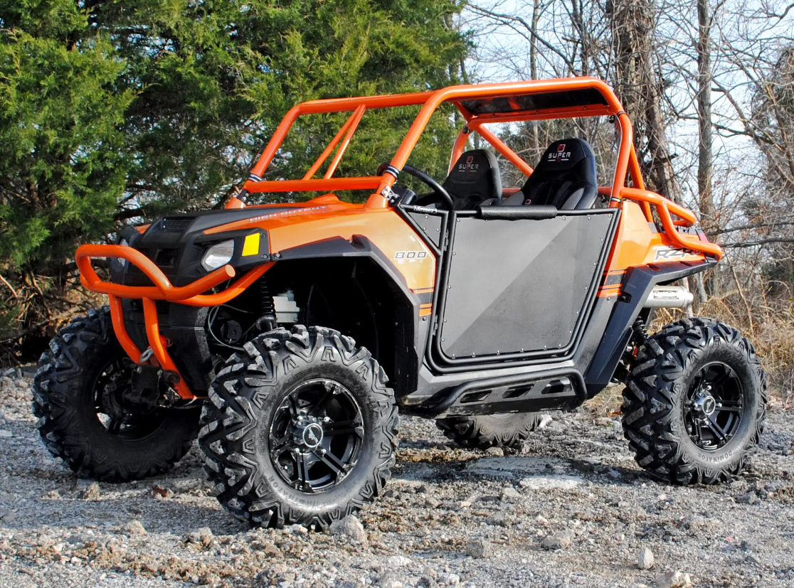 SuperATV Polaris RZR 800 900 Aluminum Doors, Super ATV Door-p-RZR-004-00