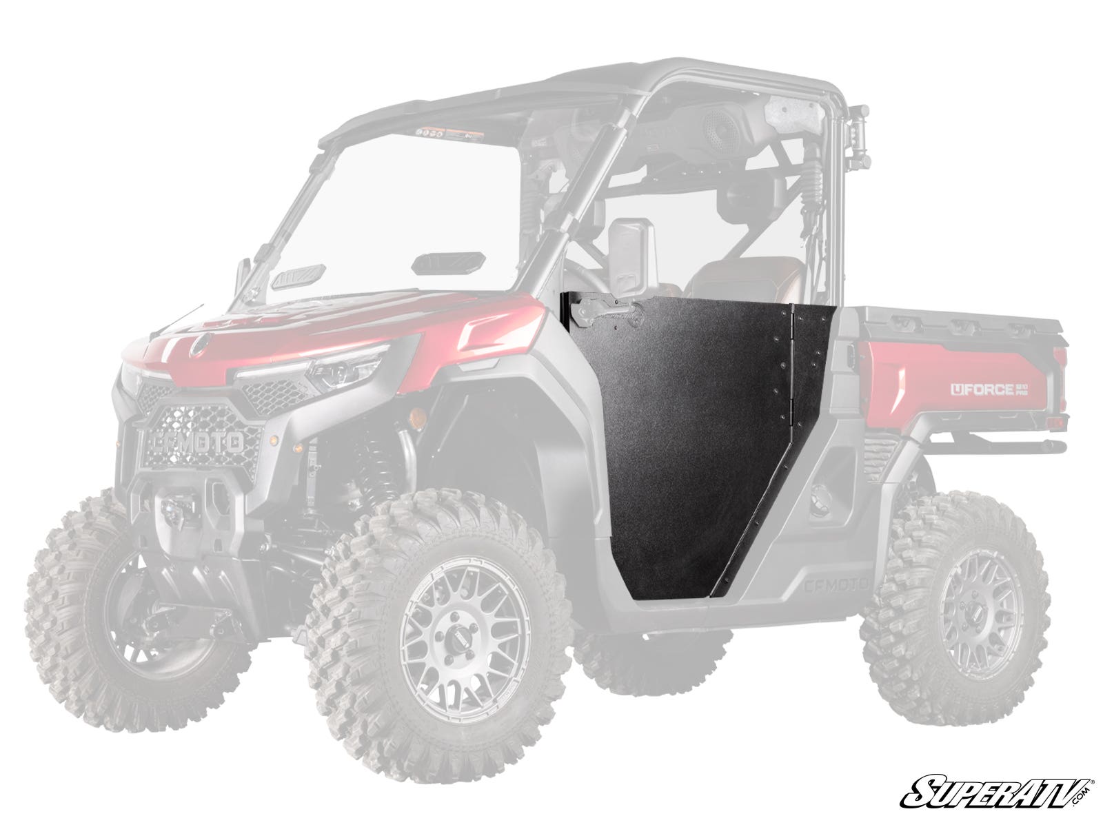 Superatv Cfmoto U10 Pro Hdpe Half Doors, Super ATV DOOR-CF-U10-002-01