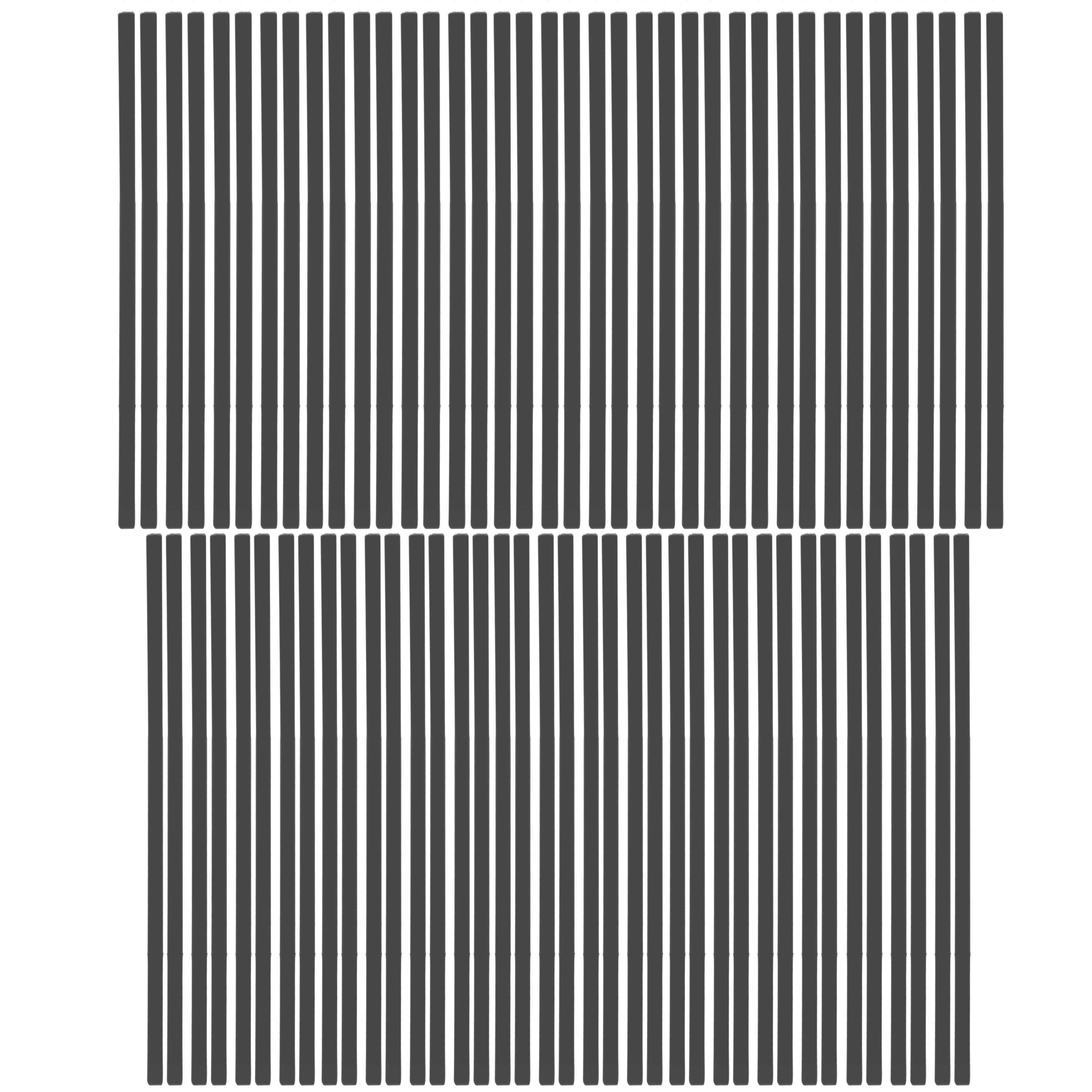 FIR Spoke Skin Set 8.5 & 7.5 Blk, Ss-101, 76 Pcs, Black