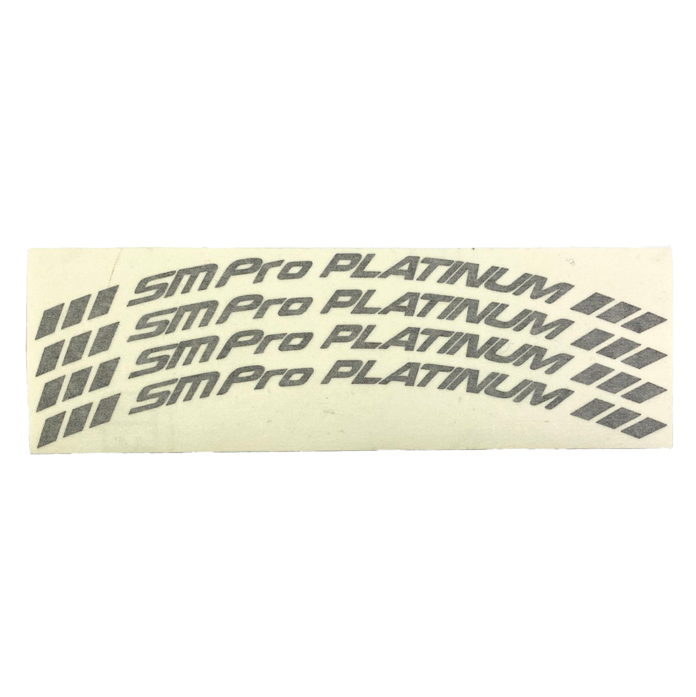 SM Pro Replacement Sm Pro Platinum Sticker Set, Black